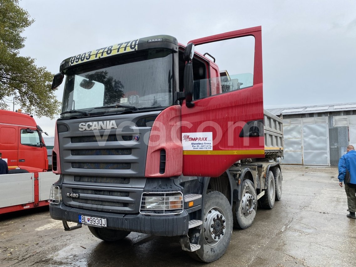 Online árverés: SCANIA  R420 8x6