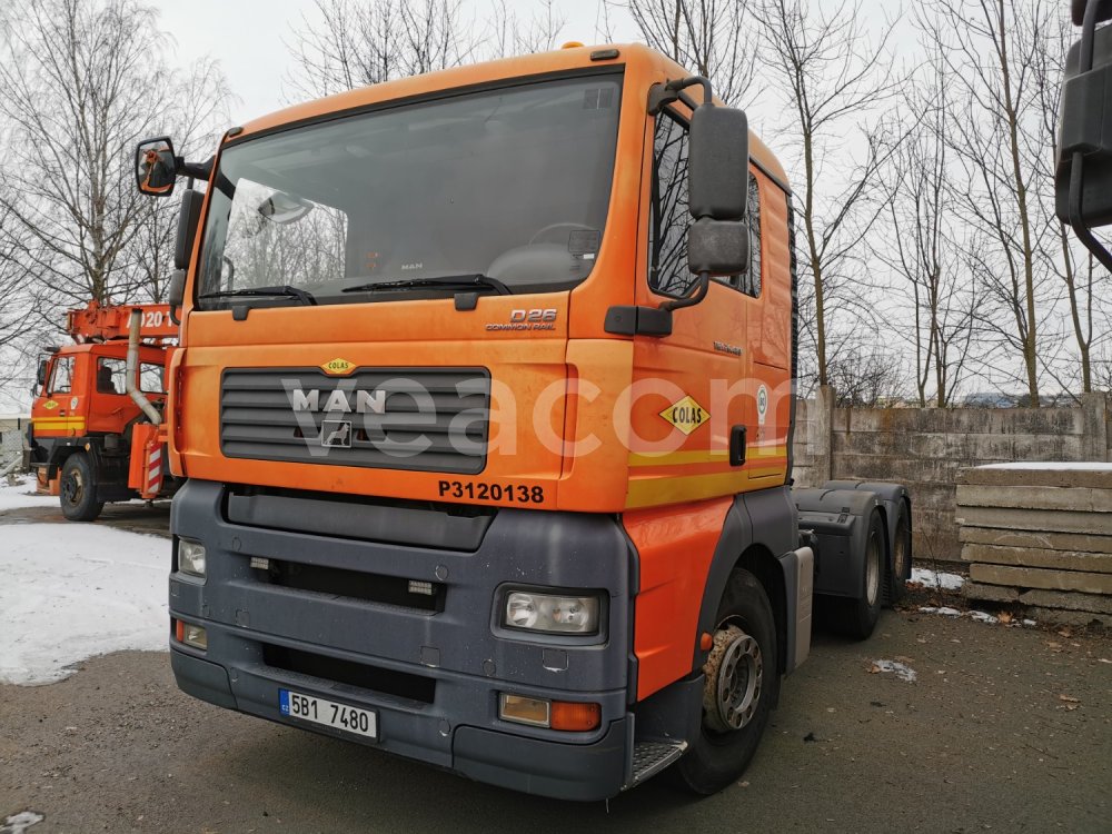 Online aukce: MAN  TGA 26.480 6X4 BLS