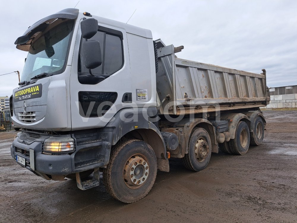 Online aukce: RENAULT  KERAX 450.32 8X4
