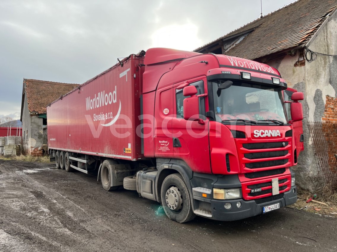 Online aukce: SCANIA  R 440 LA 4X2 MLA + LEGRASS