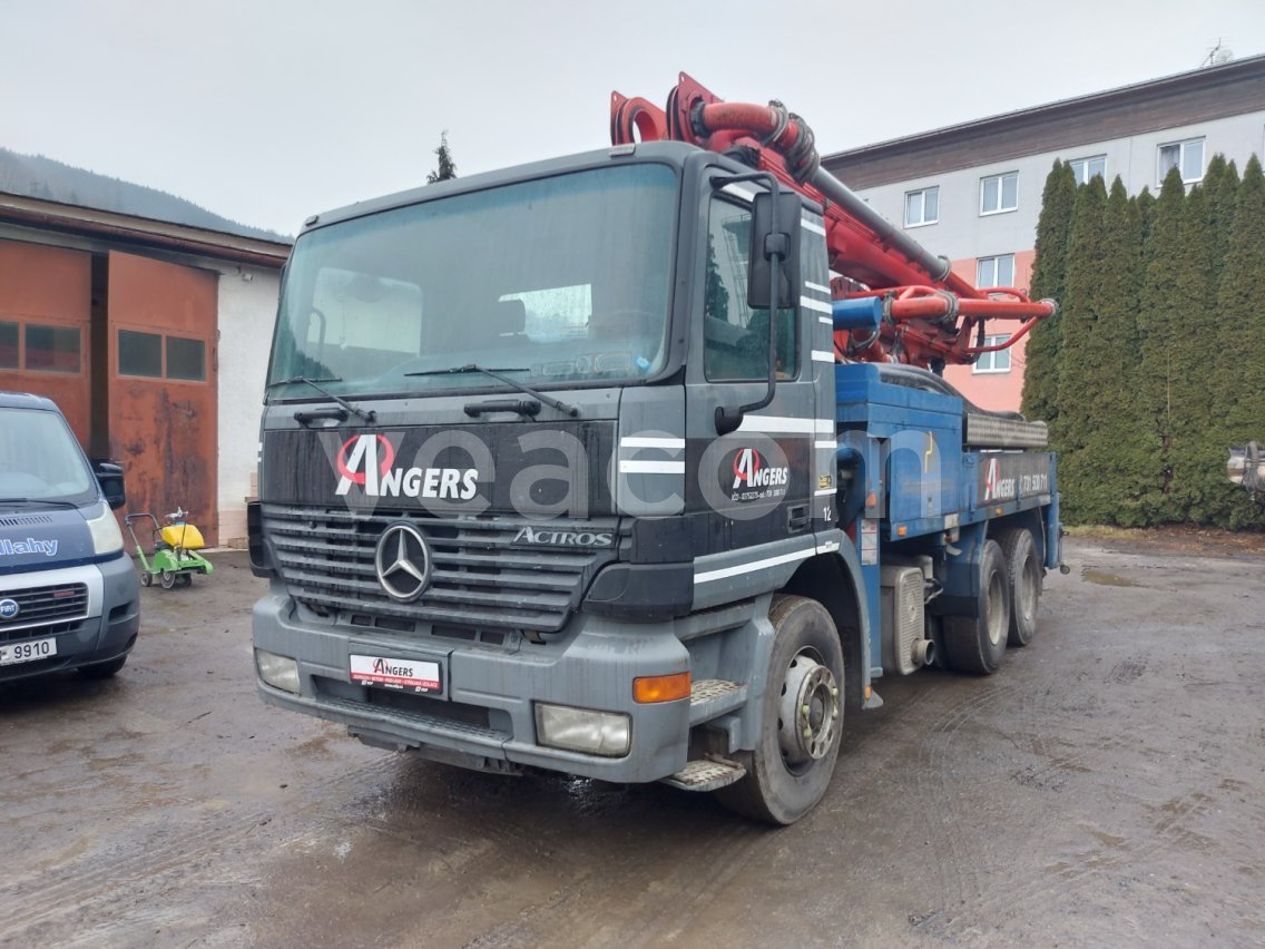 Aukcja internetowa:   MB ACTROS 2631 6X4 + PUTZMEISTER M 24