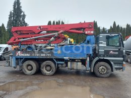 Online árverés:   MB ACTROS 2631 6X4 + PUTZMEISTER M 24