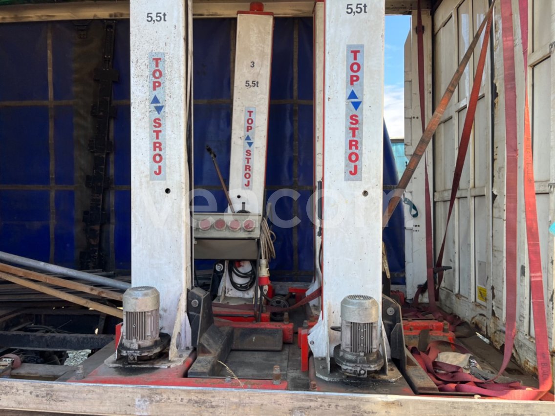 Online auction:   TOPSTROJ ZVEDÁK 22.000 KG