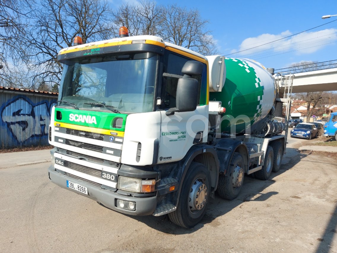 Online aukce: SCANIA  P 114 380 8X4