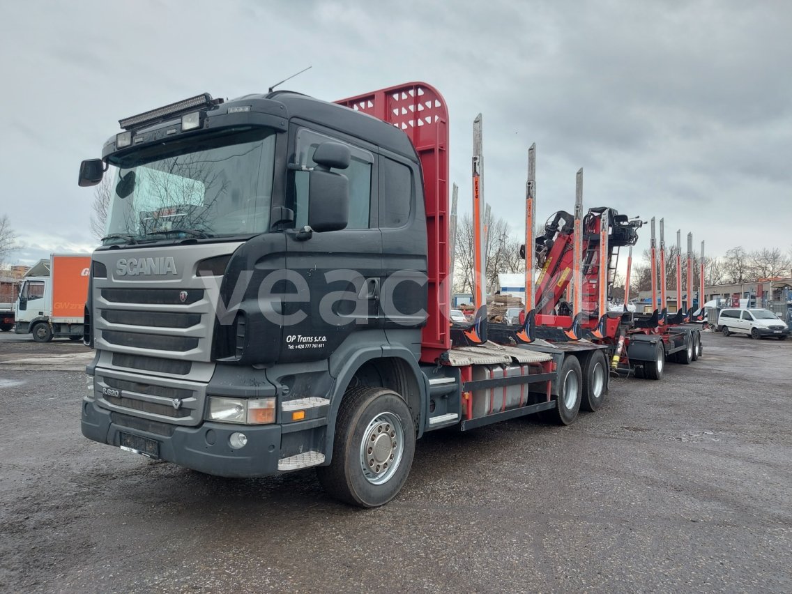 Online aukce: SCANIA  R 620 CB6X4 + MHS P030