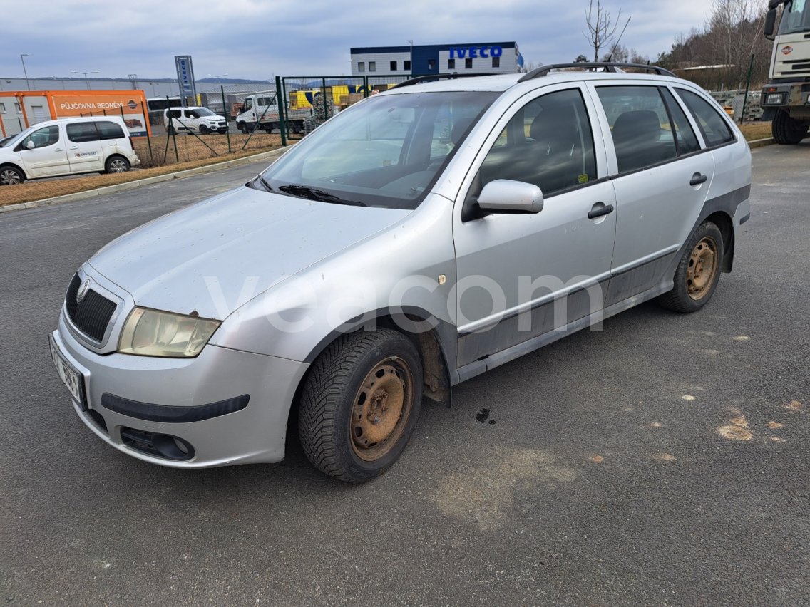 Online aukce: ŠKODA Fabia 