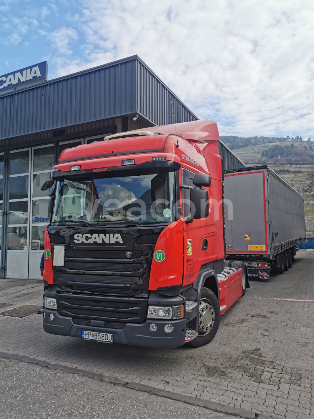 Online aukce: SCANIA  R450