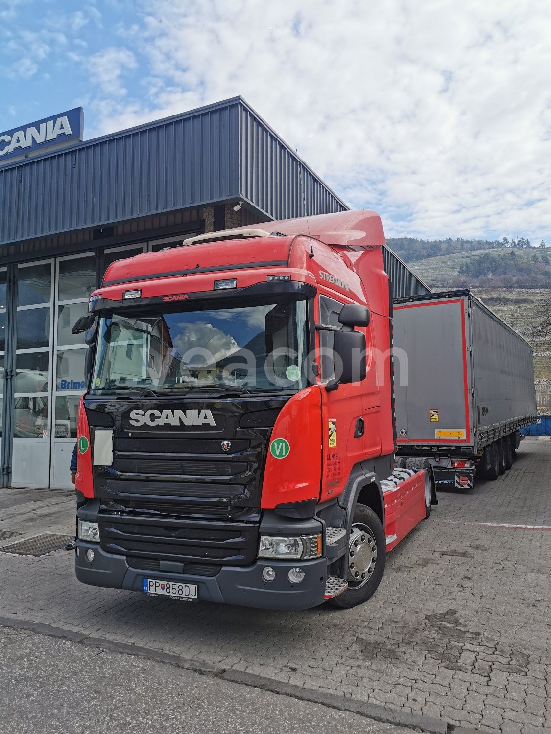 Online aukce: SCANIA  R450