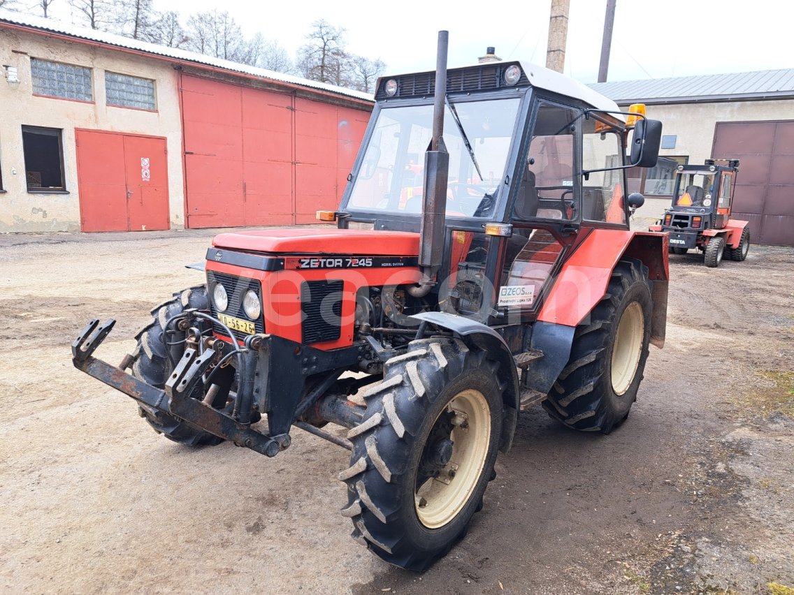 Online auction: ZETOR  7245 4X4