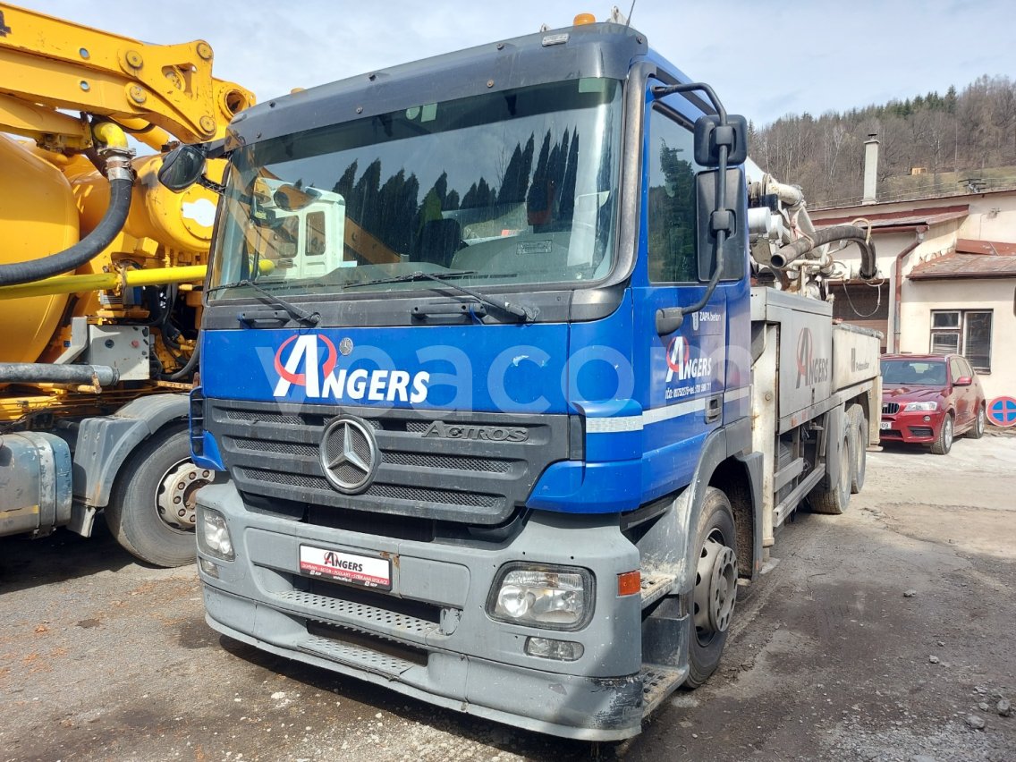 Online árverés: MERCEDES-BENZ  2636 6X4 + PUTZMEISTER M31