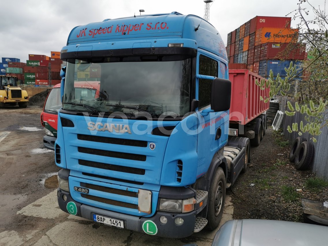 Aukcja internetowa: SCANIA  R420 + PANAV NS 1 36