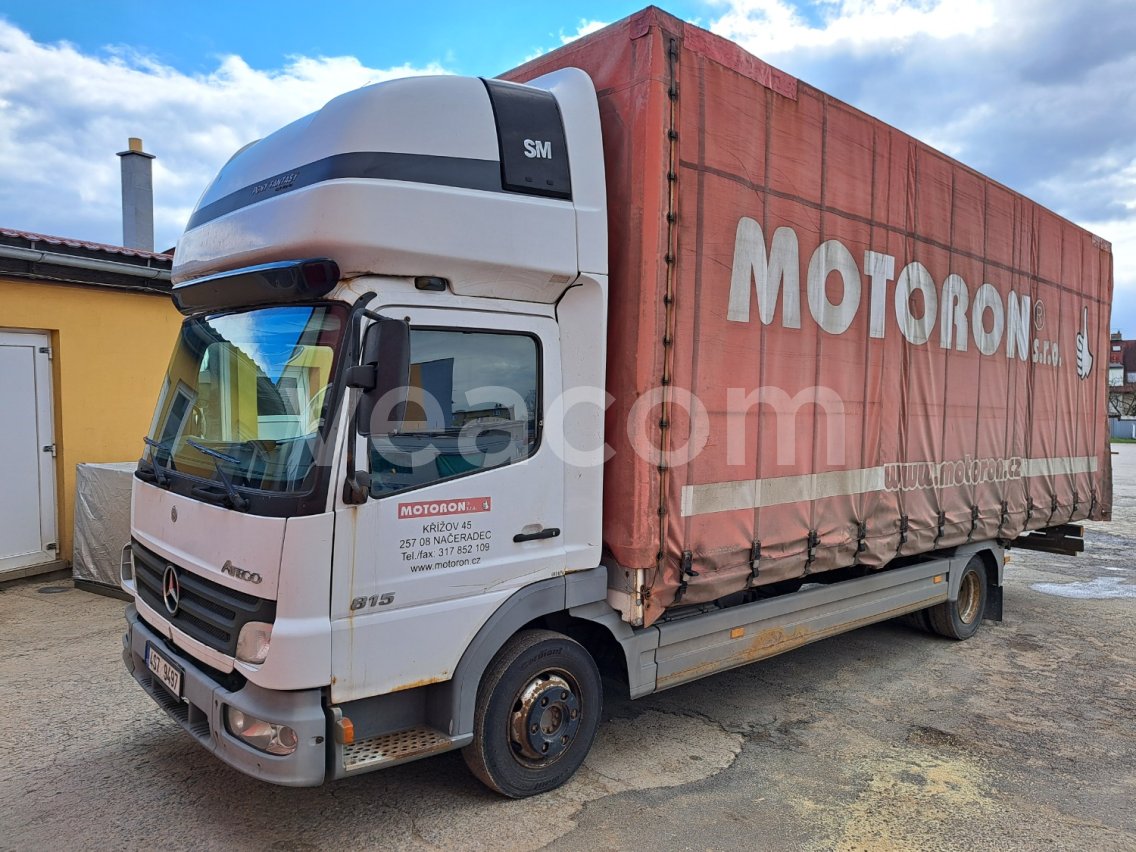 Online aukce: MERCEDES-BENZ  ATEGO 815