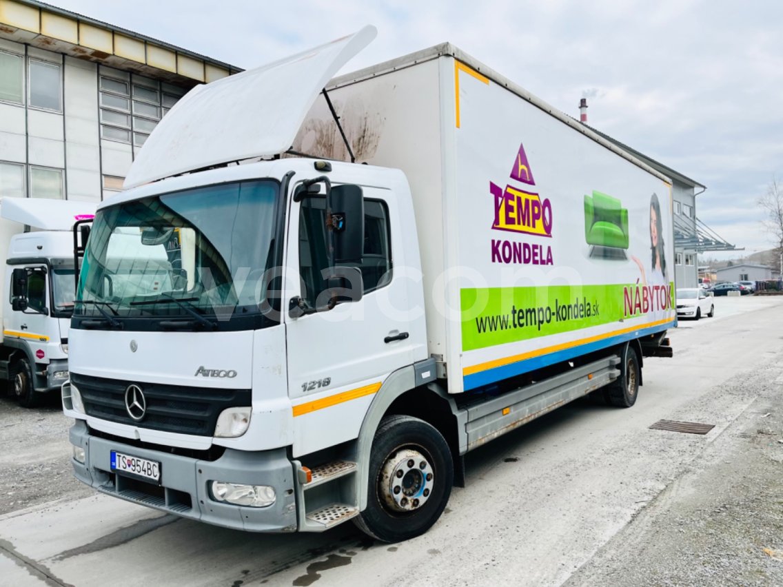 Online aukce: MERCEDES-BENZ  ATEGO 1218