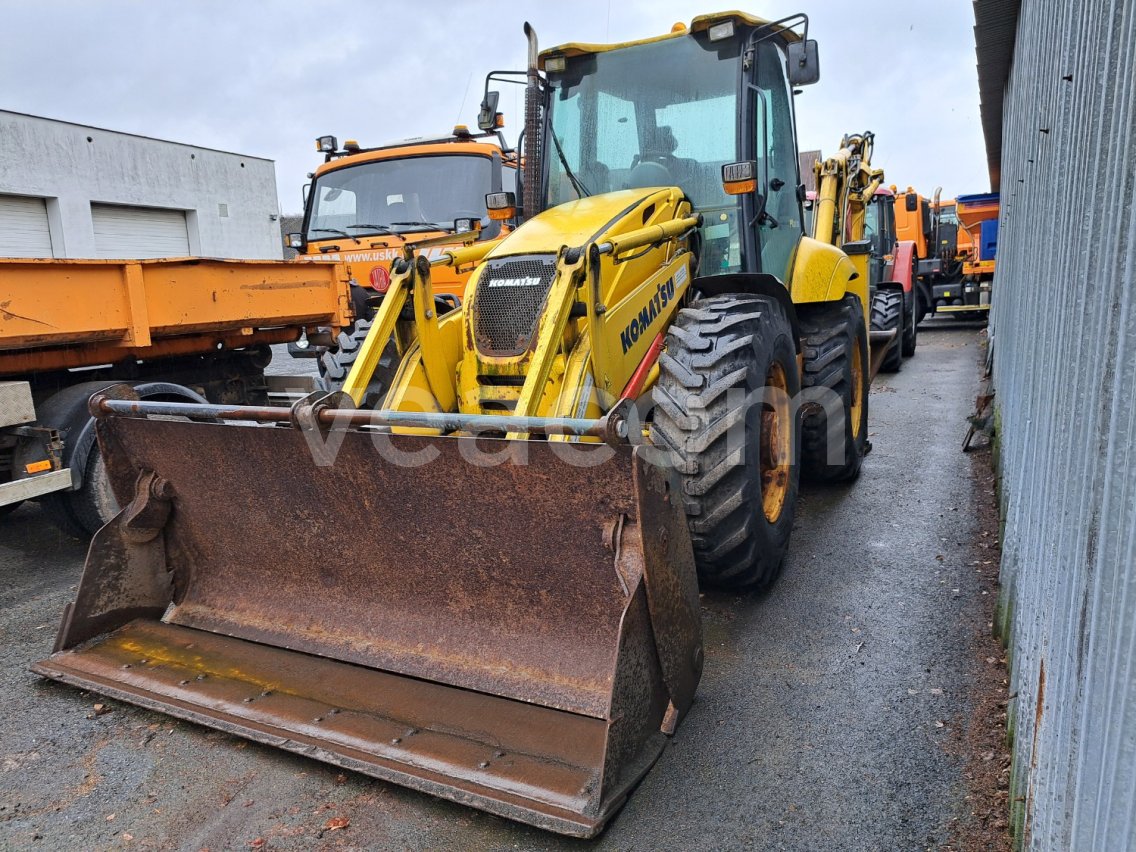 Aukcja internetowa: KOMATSU  WB 97 S-5