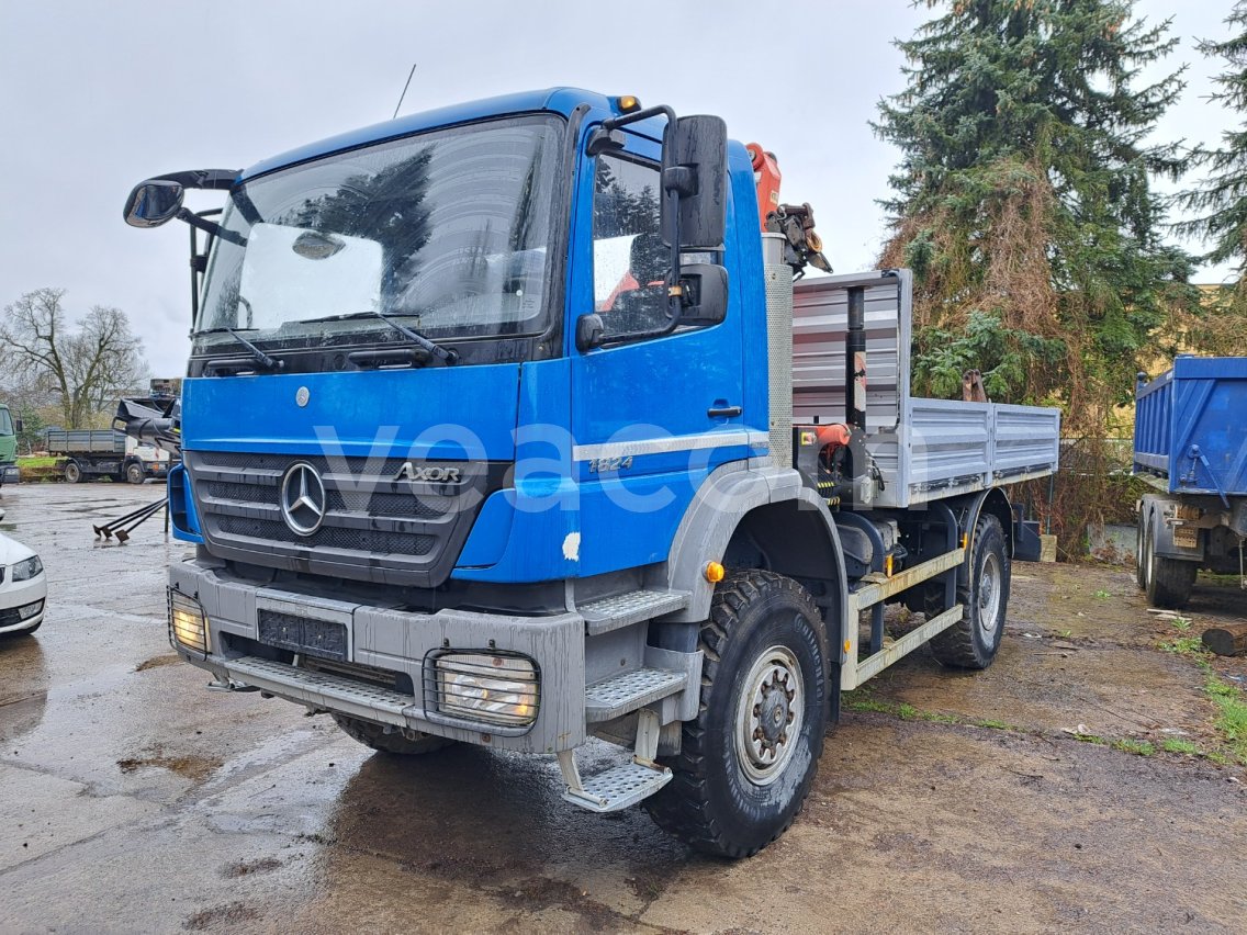 Online aukce: MERCEDES-BENZ  AXOR 1824 4X4 +HR