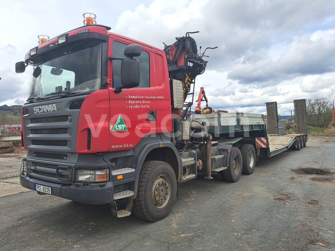 Online aukce: SCANIA  R480 CB 6X6