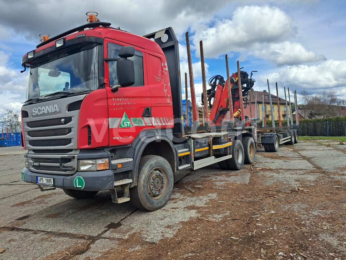 Online árverés: SCANIA  G480 6X6 + UMIKOV PN 3.24.1
