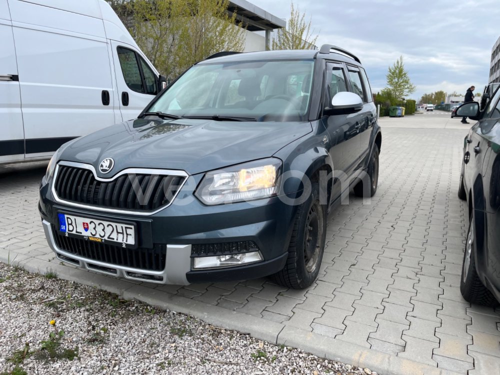 Online aukce: ŠKODA Yeti 2.0 TDI 4X4