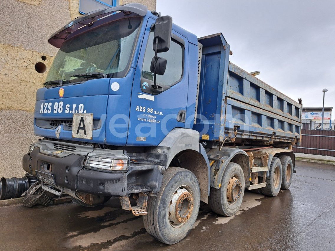 Online aukce: RENAULT  KERAX 420 8X4