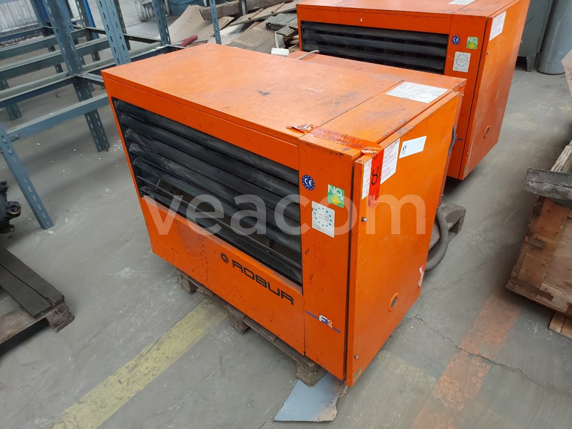 Online auction:   TEPLOVZDUŠNÁ PLYNOVÁ JEDNOTKA ROBUR F60 (1)