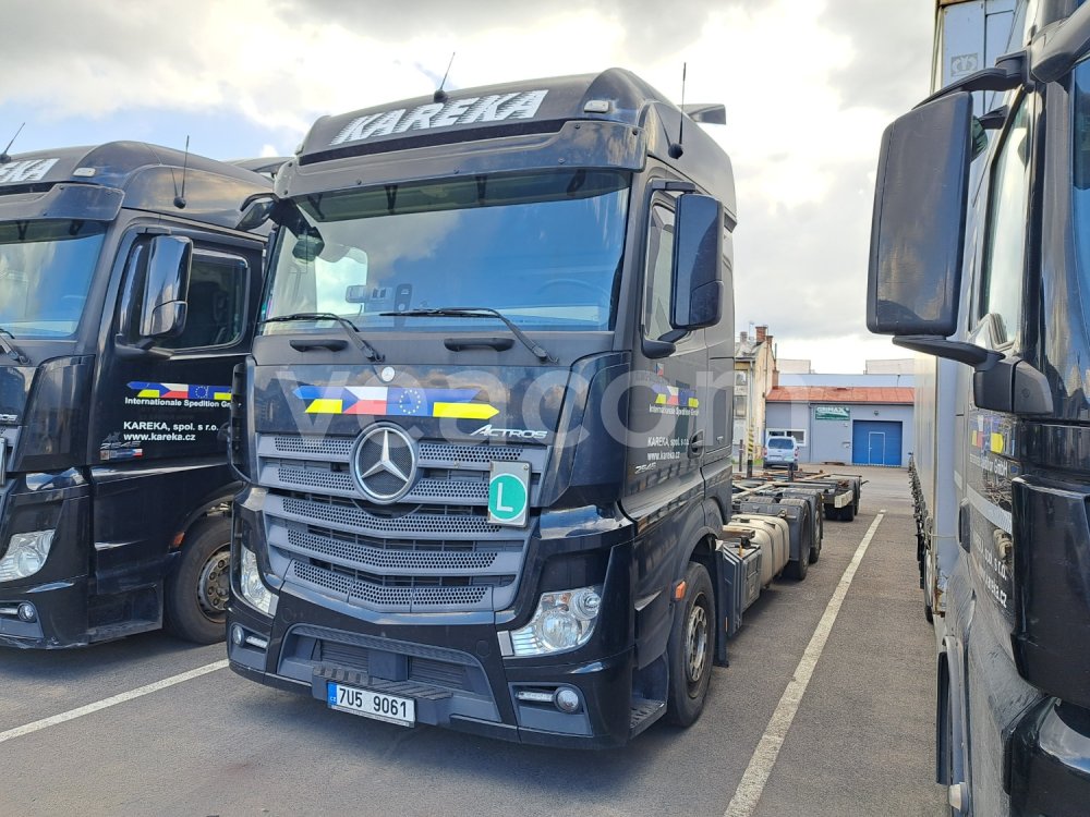 Online aukce: MERCEDES-BENZ  ACTROS 2545 + KRONE 04 ZZ