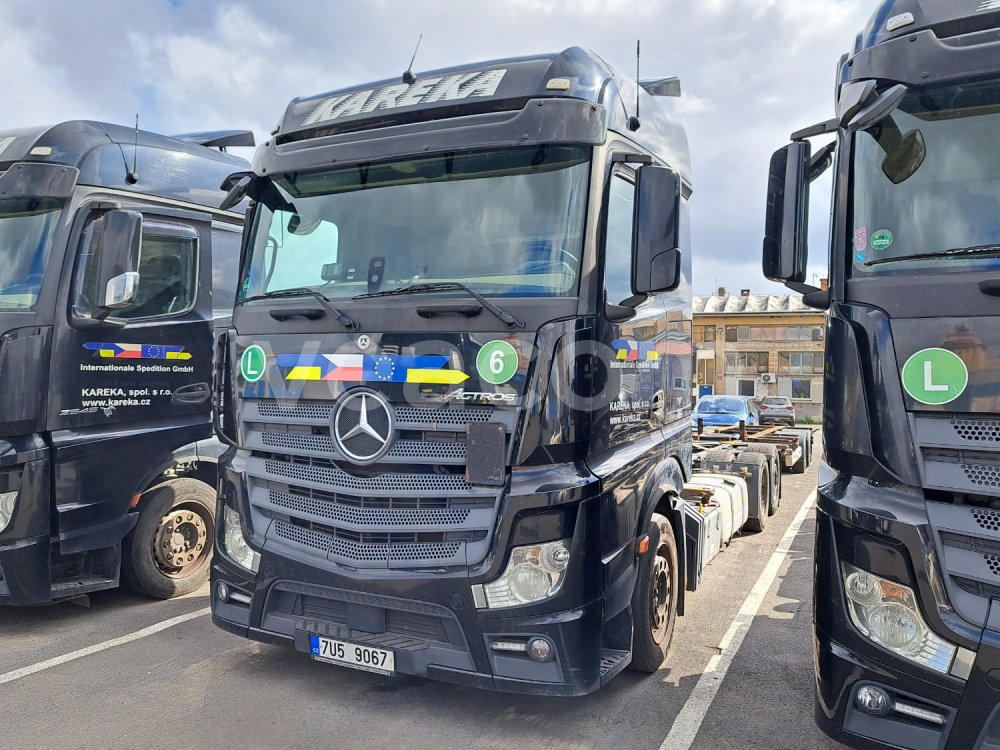 Online aukce: MERCEDES-BENZ  ACTROS 2545 + KRONE ZZW18