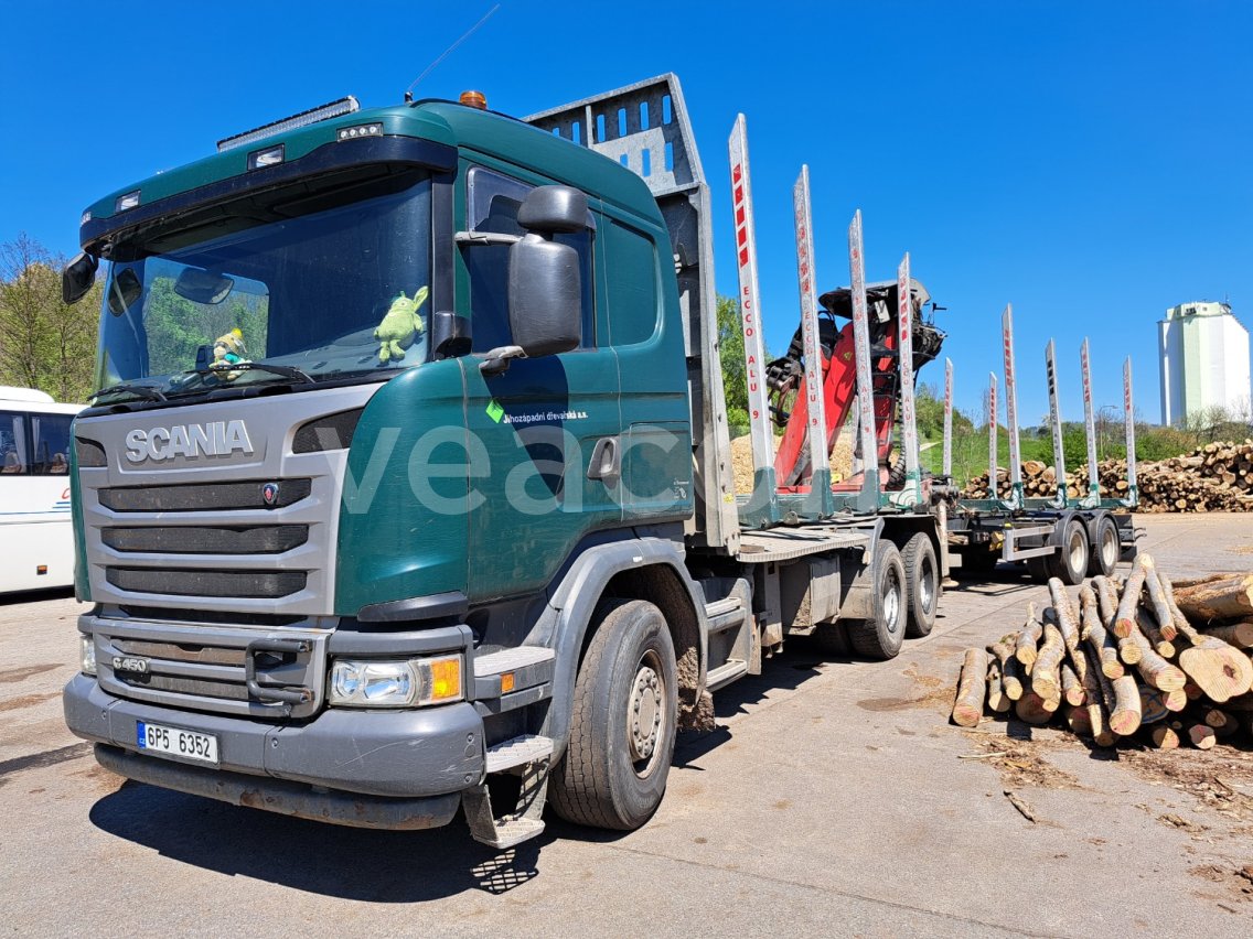 Online árverés: SCANIA  G450 6X4  + GSODAM 10