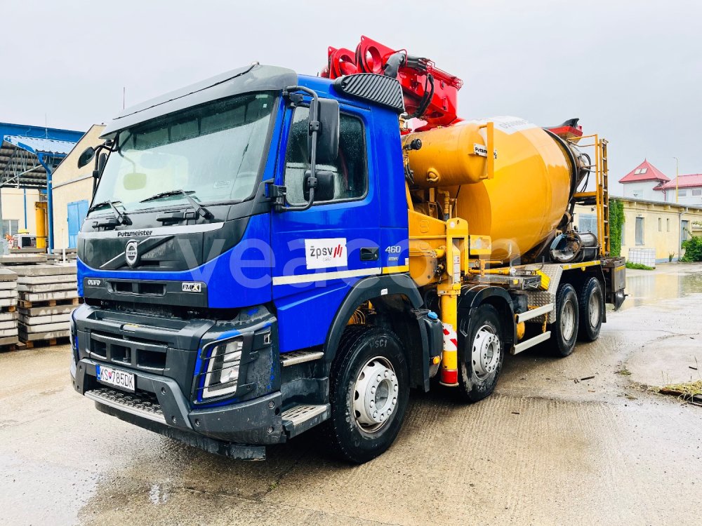 Online aukce: VOLVO  FM 460 8X4 + PUTZMEISTER M 24