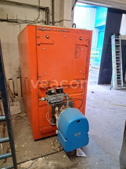 Online auction:   KOTEL VIESSMANN PAROMAT SIMPLEX PS 072 + SYSTÉM ODKOUŘENÍ