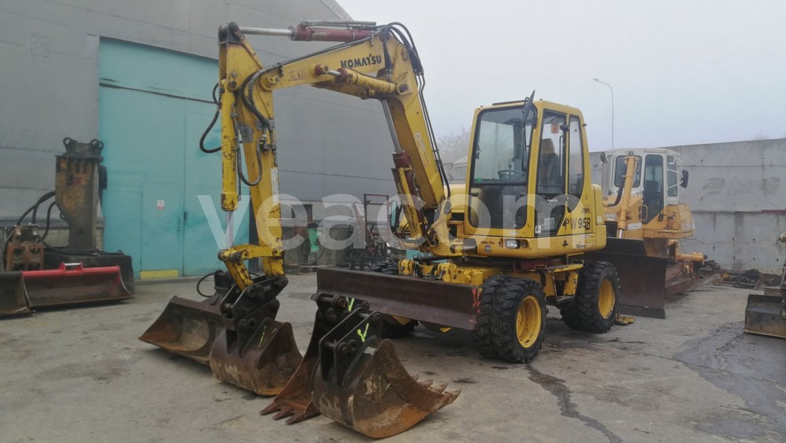 Online auction: KOMATSU  PW 95 R-2