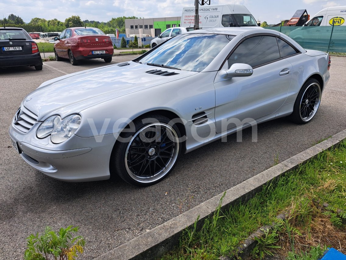 Online aukce: MERCEDES-BENZ  SL 500