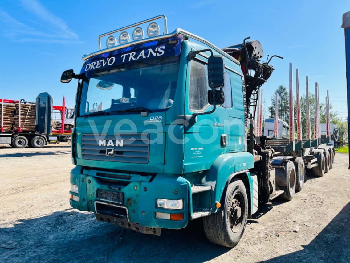 Online aukce: MAN  TGA 26.480 6X6H BL + ROHR RCH