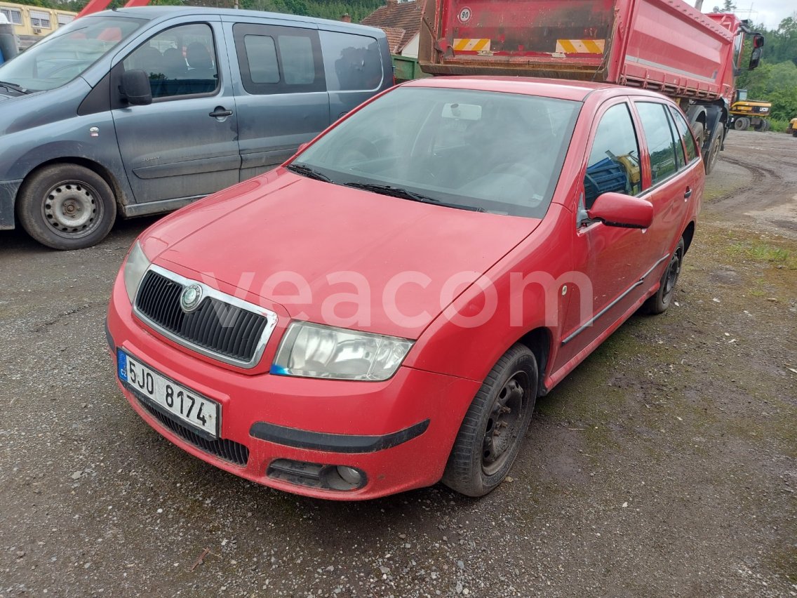 Online aukce: ŠKODA Fabia 