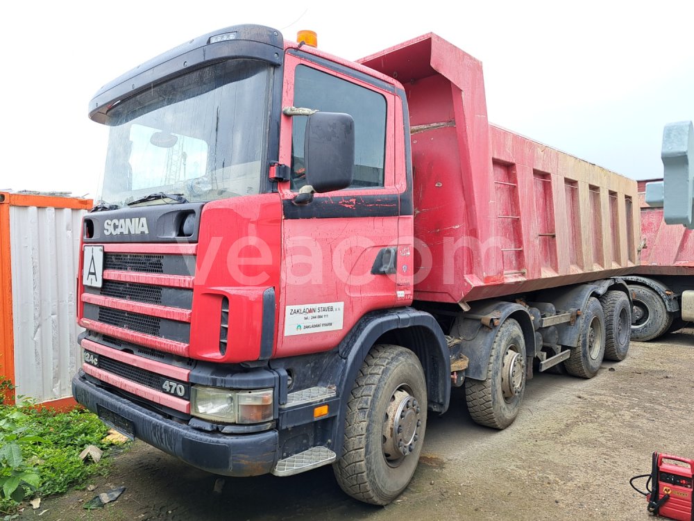 Online aukce: SCANIA  R124 8X4