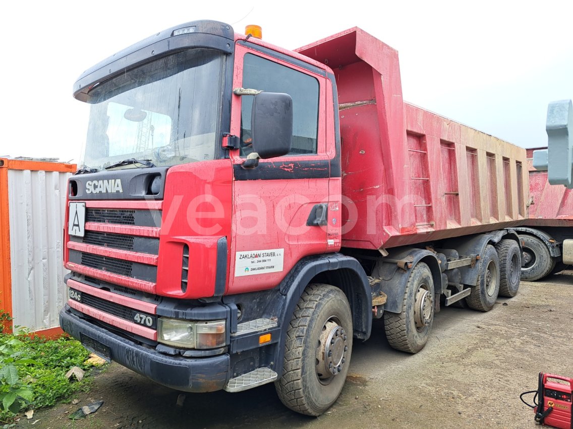 Online aukce: SCANIA  R124 8X4