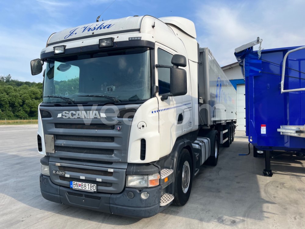 Online aukce:  SCANIA R420 LA 4X2 + BODEX KIS3WA