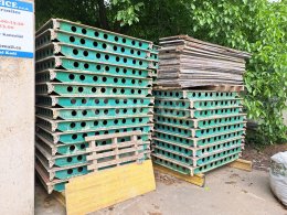 Online aukce:   SYSTÉMOVÉ STROPNÍ BEDNĚNÍ GREEN FORMWORK, 500 M2