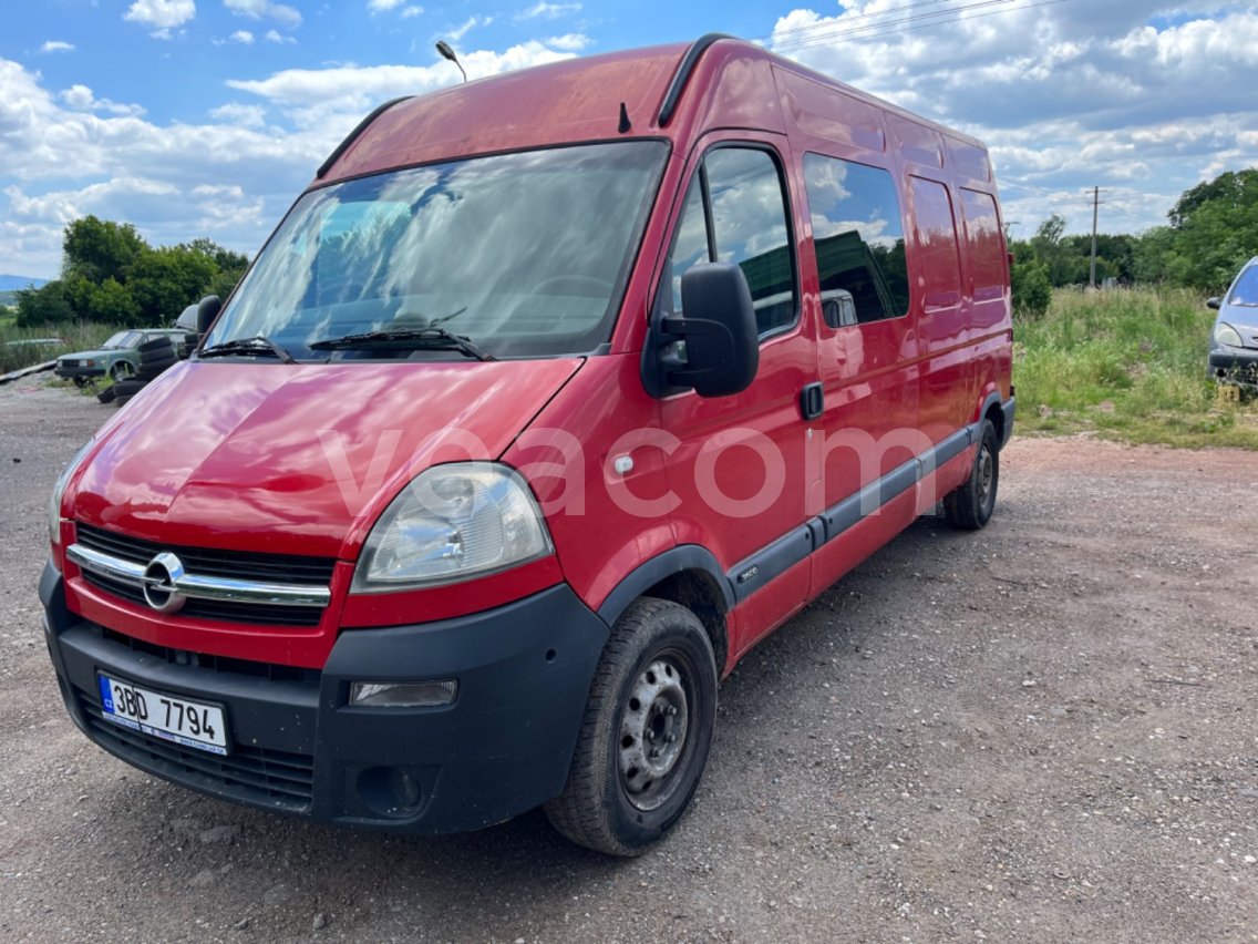 Online aukce: OPEL  MOVANO