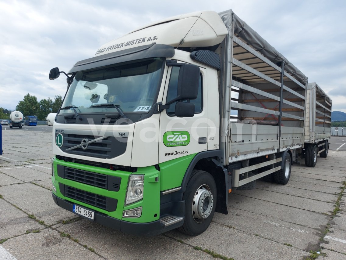Online aukce: VOLVO  FM 410 + VALNÍK KÖGEL