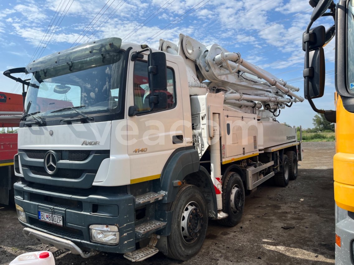 Интернет-аукцион: MB  AXOR 4140B + PUTZMEISTER 47, 8X4
