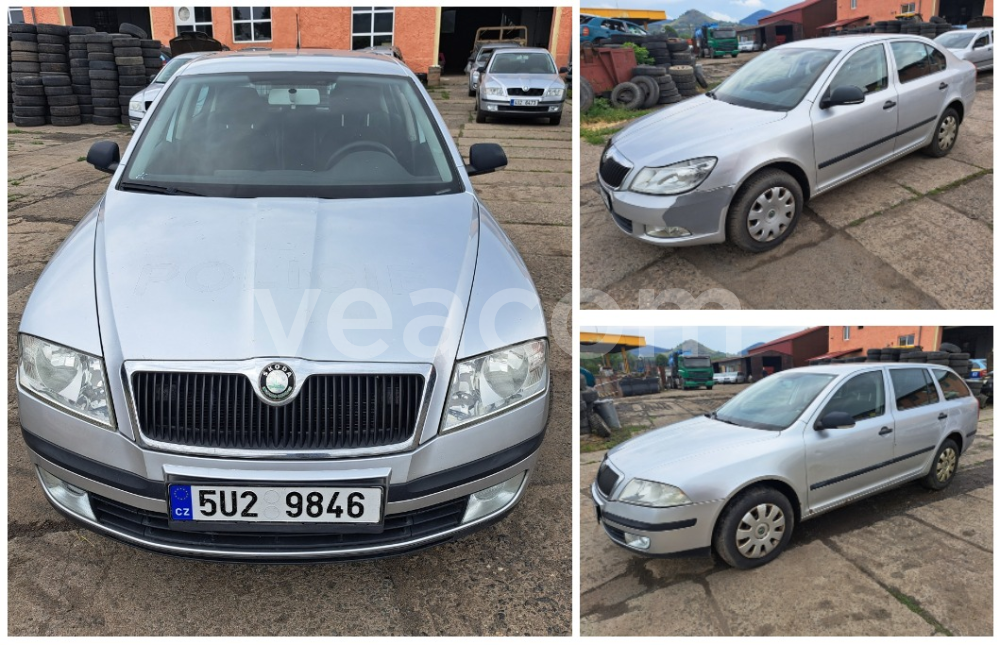 Online aukce:  3X  ŠKODA OCTAVIA