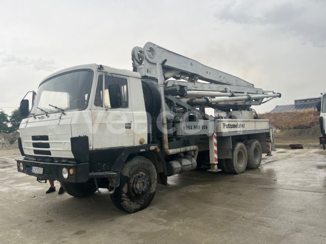 Интернет-аукцион: TATRA  T 815 6X6 + PUTZMEISTER M32