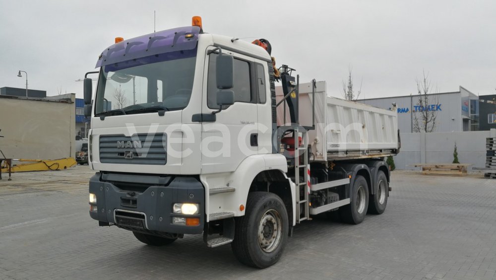 Online aukce: MAN  TG 33.410 6x4 BB + PALFINGER PK 12000