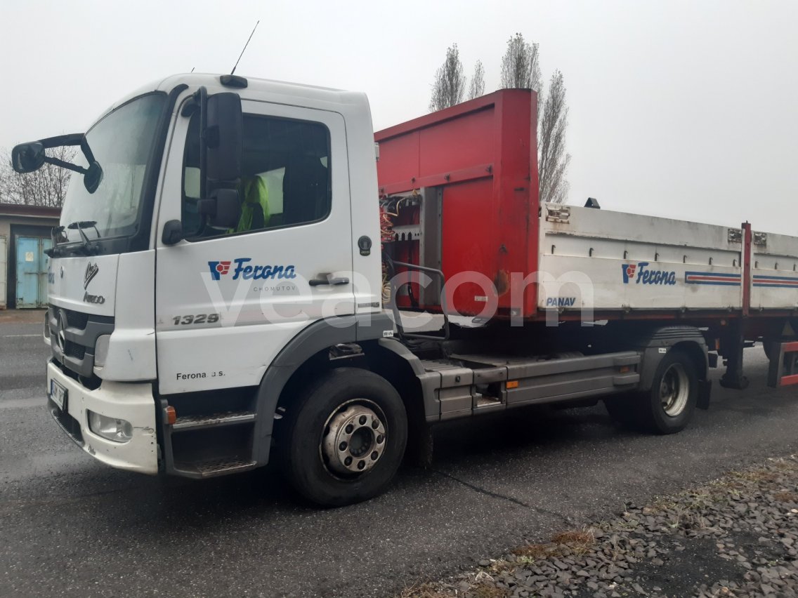 Online auction: MERCEDES-BENZ  ATEGO 1329 LS + PANAV PK