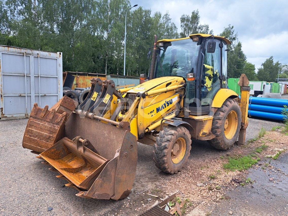 Online aukce: KOMATSU  WB 97R-5
