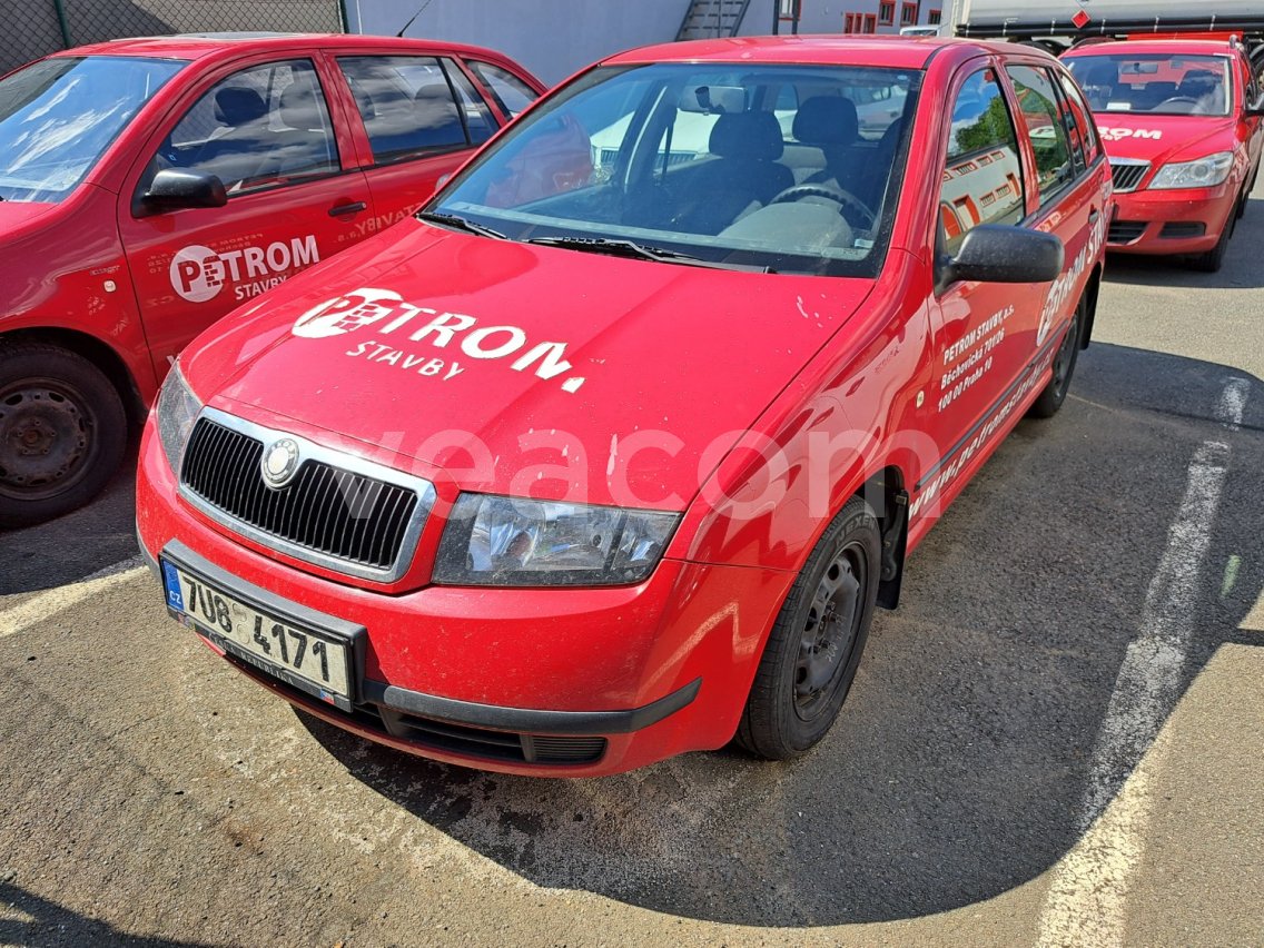 Online aukce: ŠKODA Fabia 