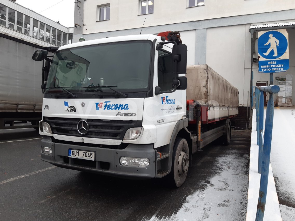 Online aukce: MERCEDES-BENZ  ATEGO 1524 + HR PK 9001
