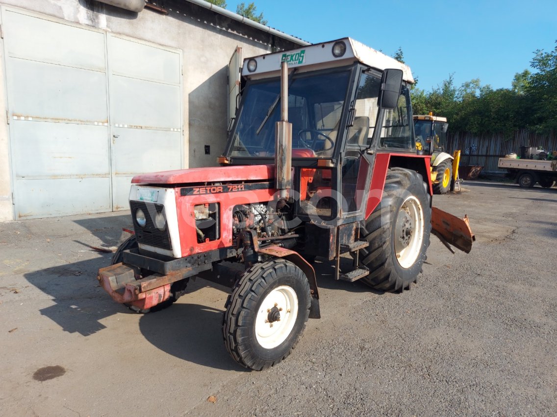 Online aukce: ZETOR  7211 + RADLICE