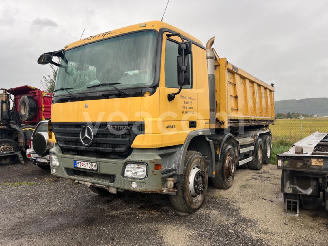 Online árverés: MERCEDES-BENZ  ACTROS 4141 K 8X6