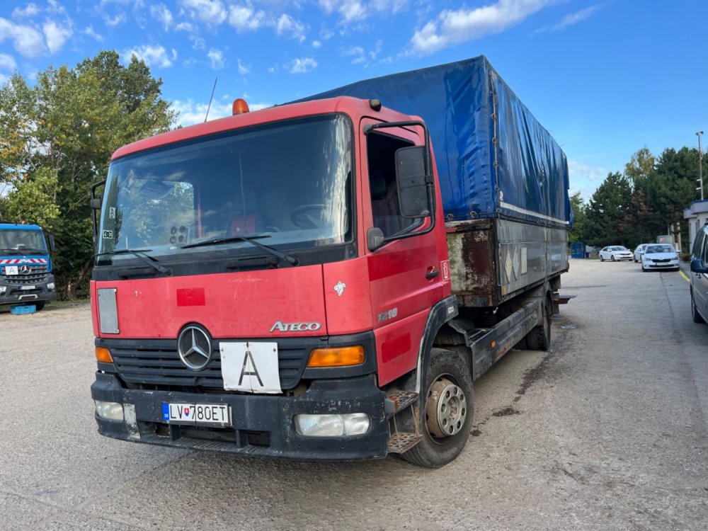 Online auction: MERCEDES-BENZ  ATEGO 1218 + FASSI F45A.21